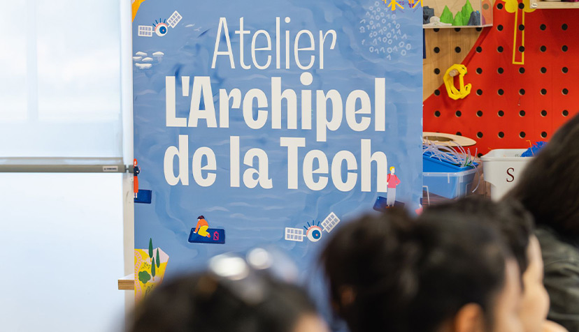 Photo de l'atelier (entrée de la salle)