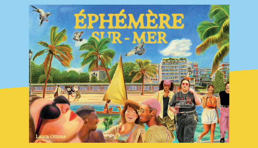L’une des quatre cartes postales proposées