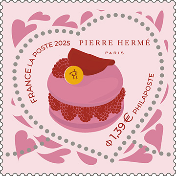 Timbre-cœur 2025 Ispahan