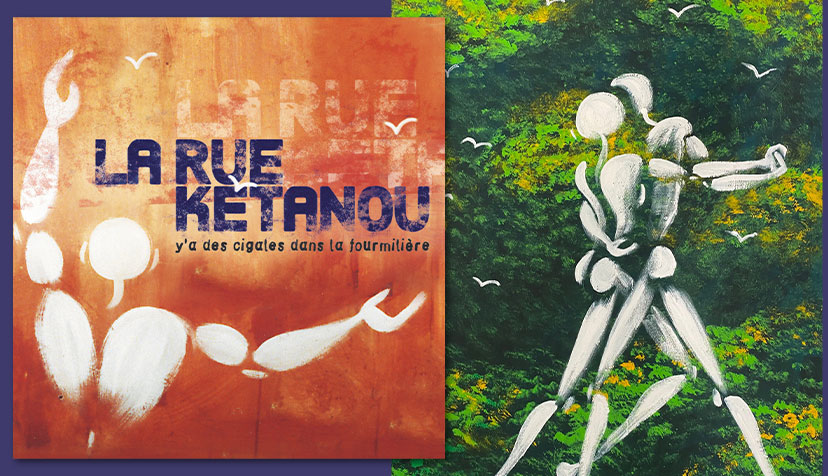 Pochette d'album réalisée par Jérôme Mesnager