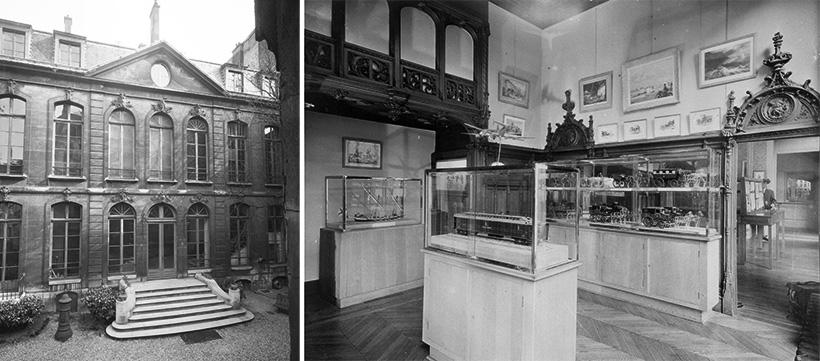 Hôtel de Choiseul-Praslin, vues de l'extérieur et des salles du musée. Hôtel de Choiseul-Praslin, vues de l'extérieur et des salles du musée.